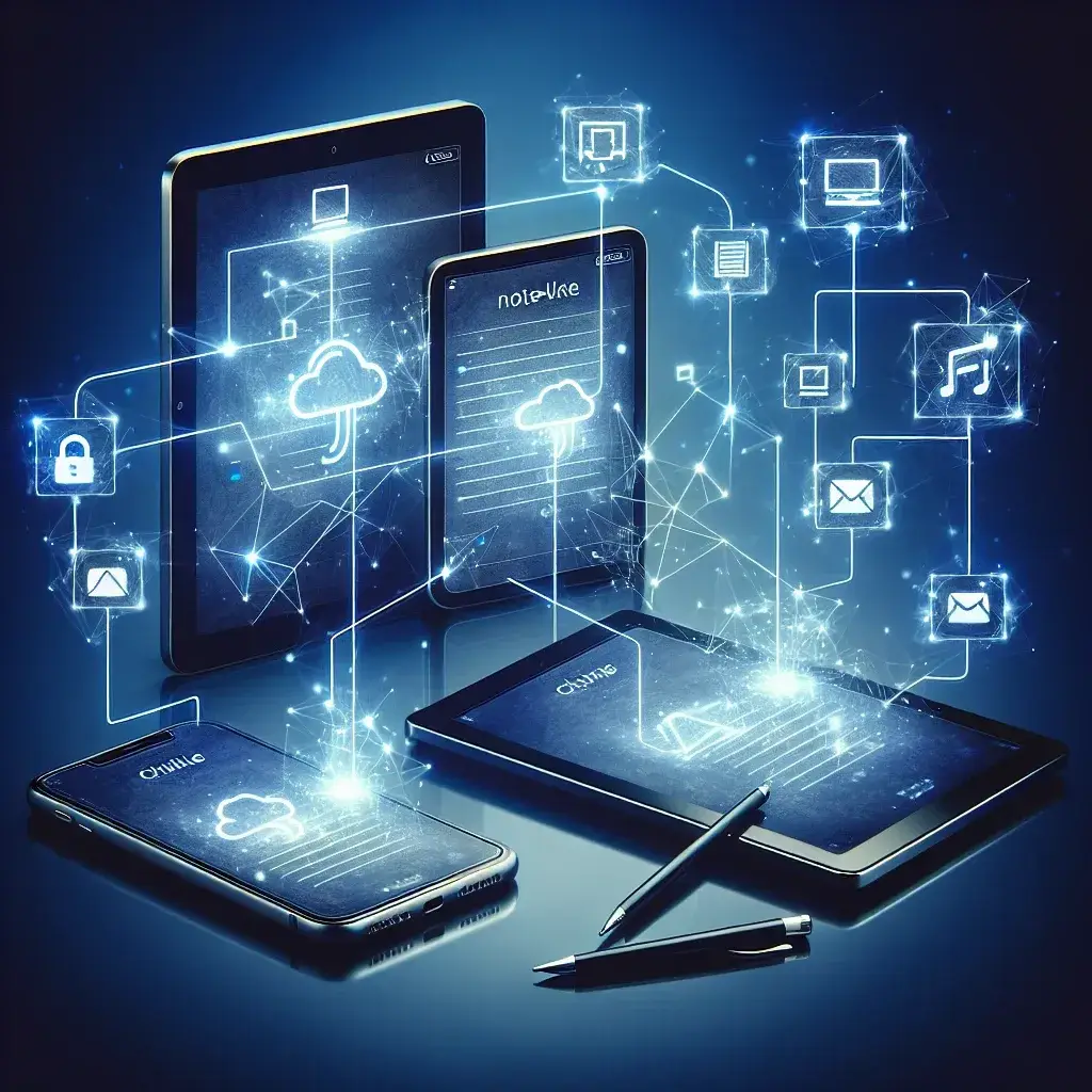 "Screenshot of various cross-platform note-taking applications showcasing user-friendly interfaces and diverse features for seamless digital organization."