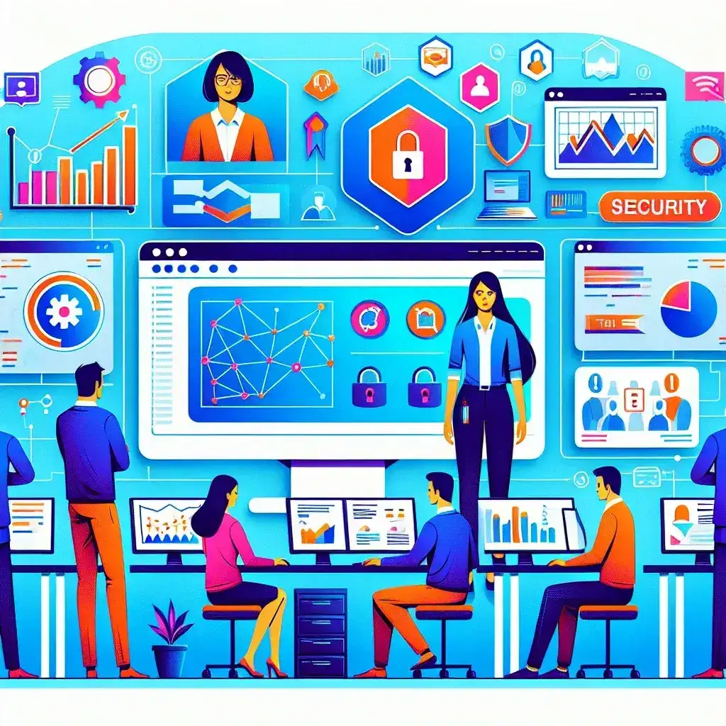 "Enterprise email activity monitoring tools dashboard displaying analytics and insights for modern organizations, illustrating key performance metrics and user engagement trends."