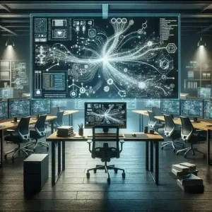 "ML-powered developer productivity monitor displaying real-time analytics and insights to enhance software development efficiency and collaboration."